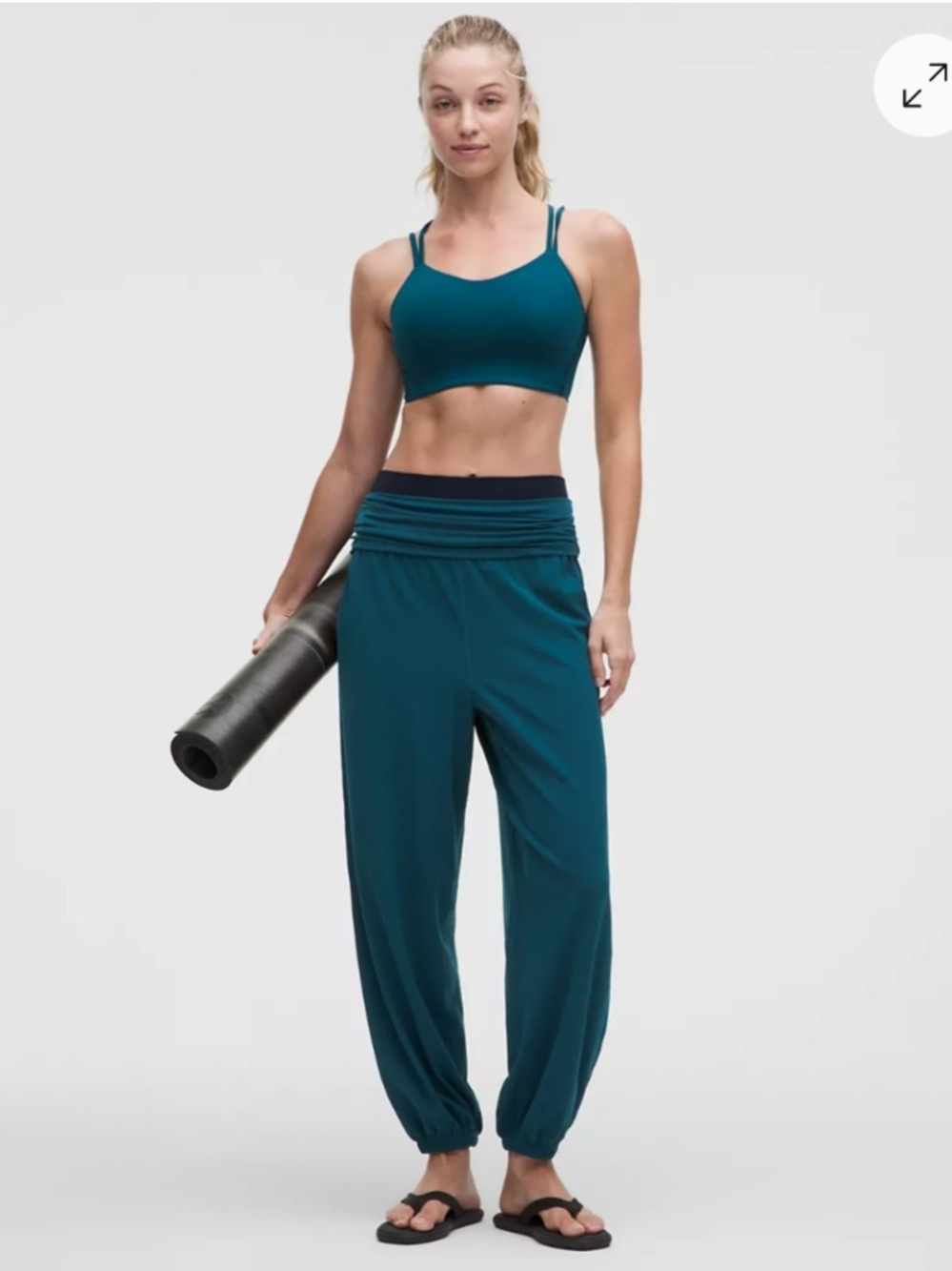 Lululemon Rulu Drapey Oversized Joggers